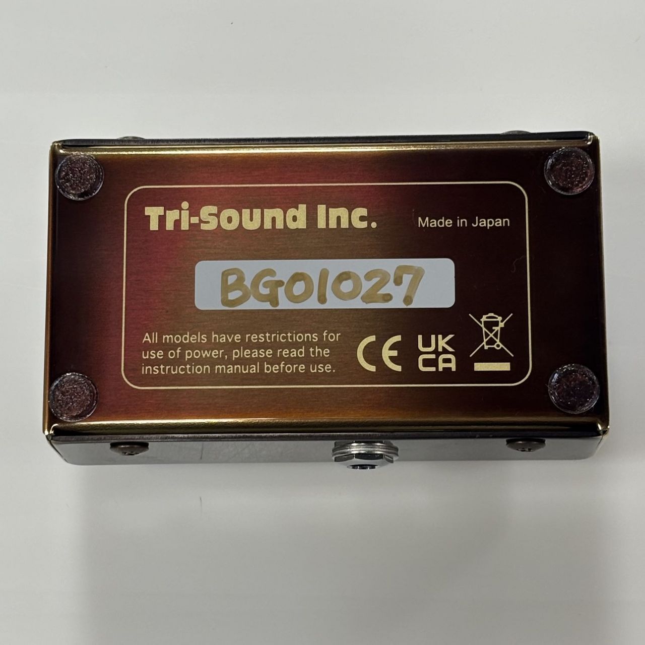 Ｋ　Vemuram Budi G ギターエフェクター　ブースター VEMURAM ベムラム Budi-G ブースター ギターエフェクター(Gritty