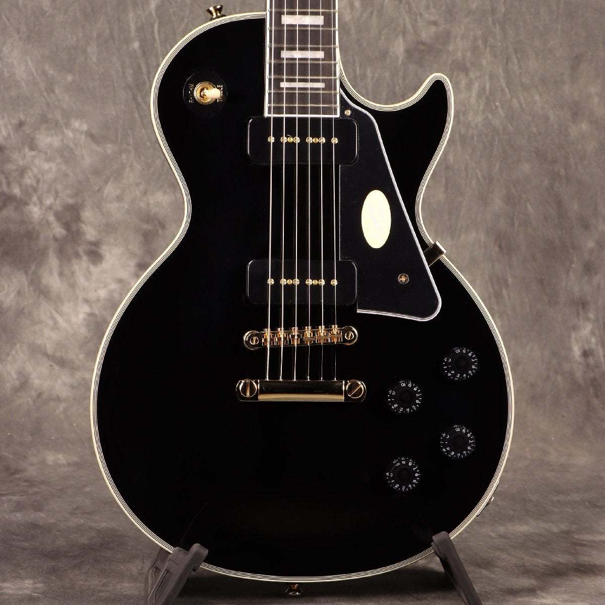 Epiphone Inspired by Gibson Les Paul Custom P-90 Ebony エピフォン