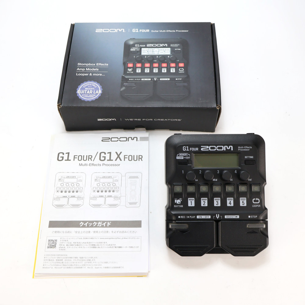 ZOOM 【中古】 ズーム ZOOM G1 FOUR ギターマルチエフェクター（中古
