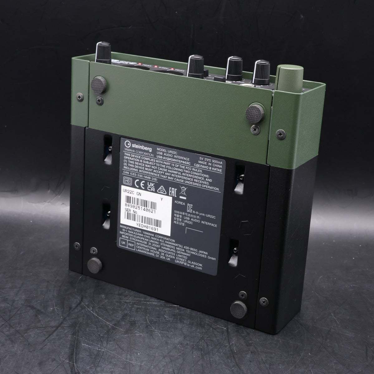 Steinberg UR22C GN USBオーディオインターフェイス 【福岡店】（中古