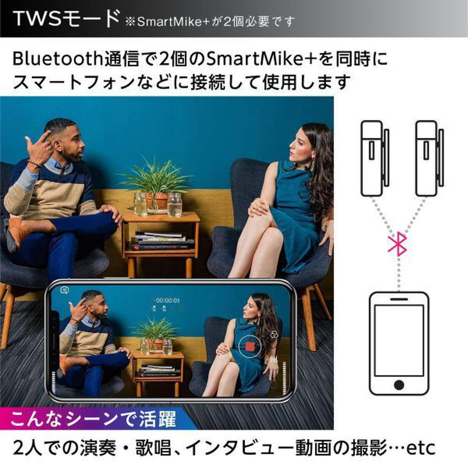 Sabinetek SmartMike+2コセット 【未開封在庫品】（新品特価/送料無料