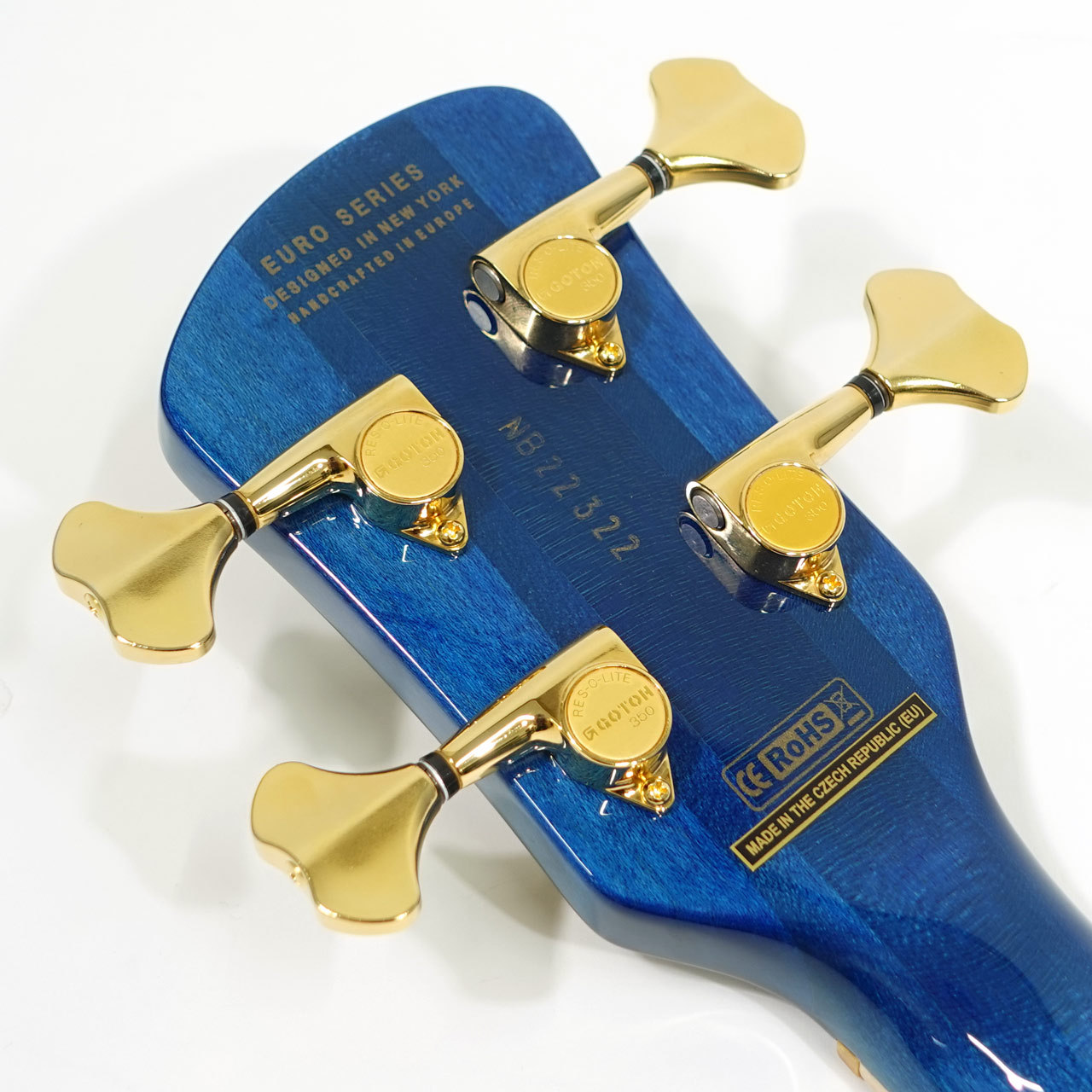 Spector Euro 4 CST Japan Exclusive / Natural Blue Burst Gloss