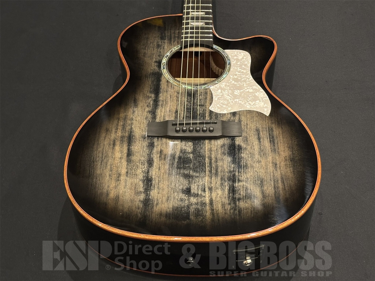 S.Yairi YATK-1400EC / Trans Black（新品/送料無料）【楽器検索 