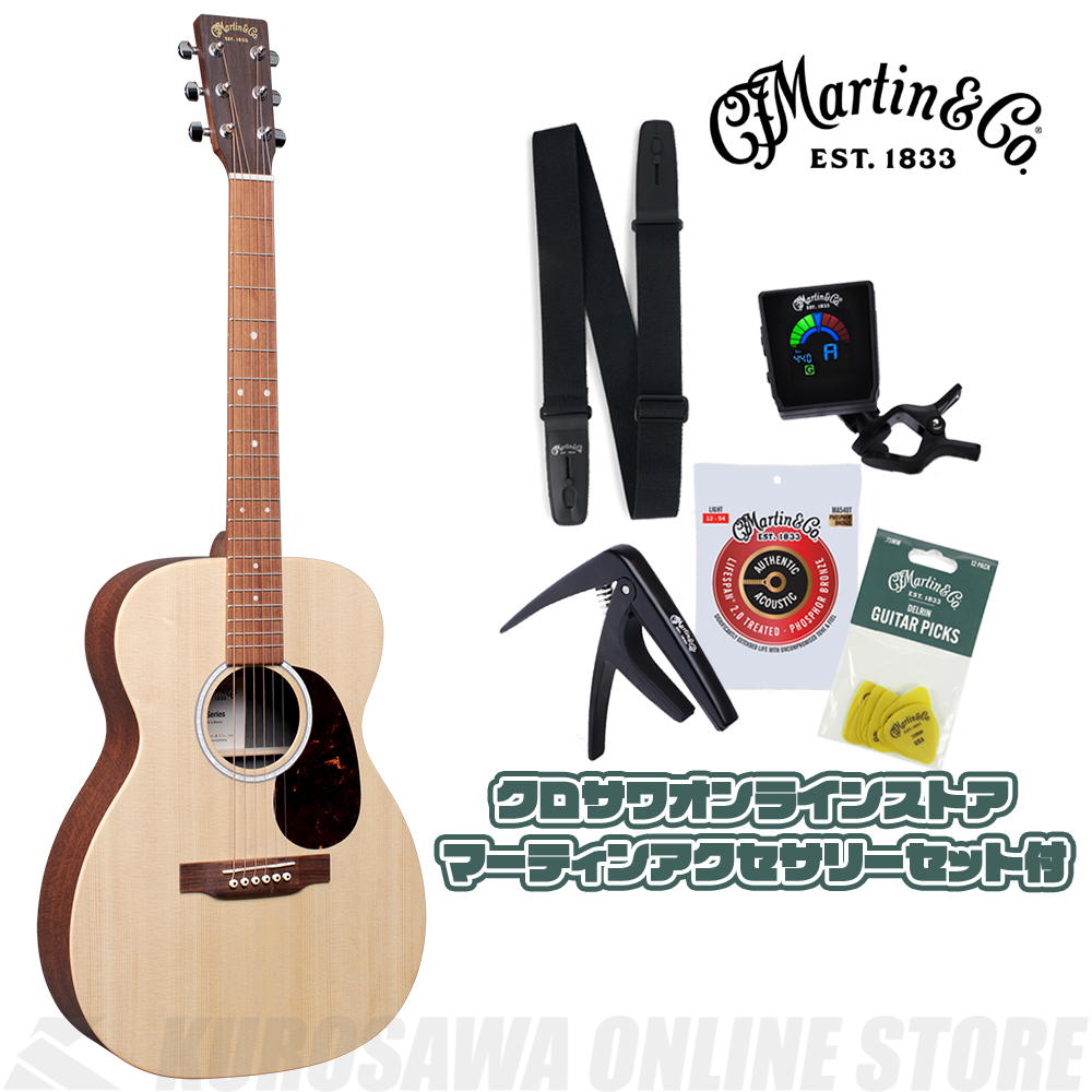 Martin 00-X2E-01 Sit-Mah【クロサワオンラインストア特別セット】店頭 