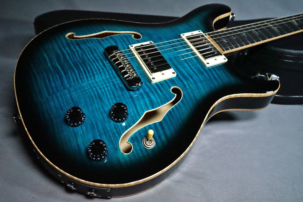 Paul Reed Smith(PRS) SE HOLLOWBODY II PIEZO Peacok Blue（新品/送料