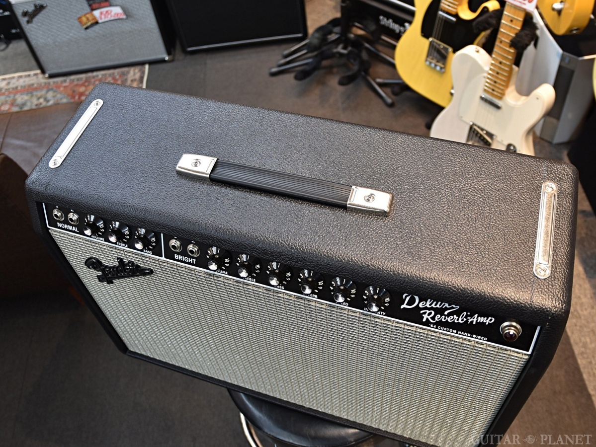 Fender Custom Shop Hand Wired 64 Custom Deluxe Reverb -Black