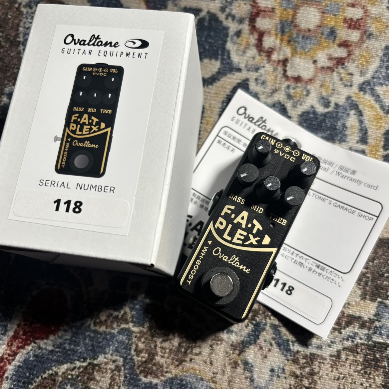 Ovaltone FAT PLEXI オーバードライブ（新品/送料無料）【楽器検索