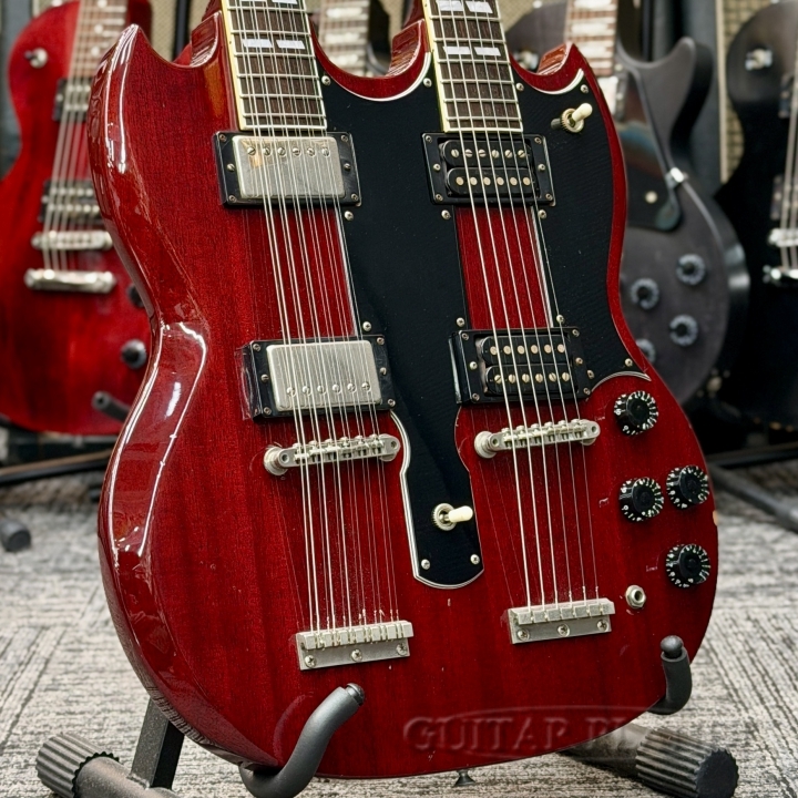 Burny 1980's SG-140JP -WR (Wine Red)- 【Refrets!】【Japan Vintage