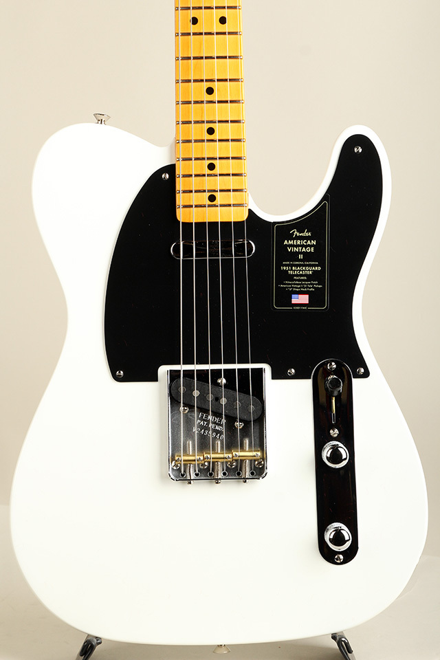 Fender American Vintage II 1951 Telecaster MN Prototype White【S/N