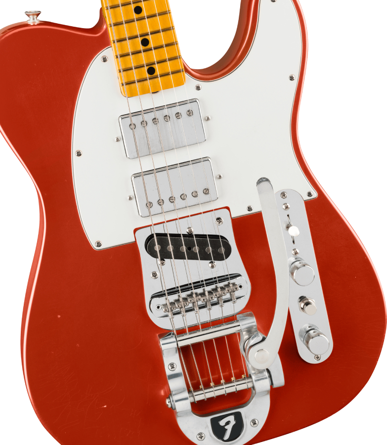 Fender USA Mike Campbell Red Dog -Red Dog Red-【ローン金利0