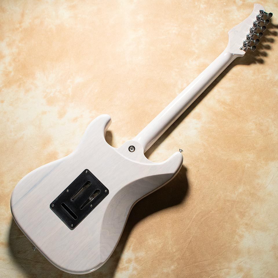 Kz Guitar Works ST Trad 22 SSH7 1P Korina See-Through White（新品