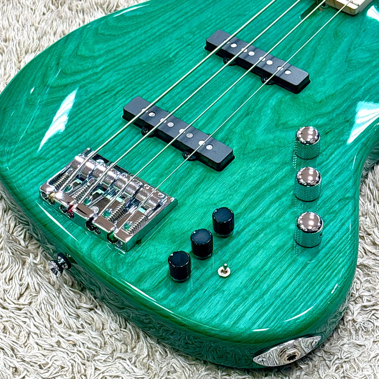 dragonfly CL-DJB4 ASH / MAP -Turquoise- 【NEW】【4弦ベース
