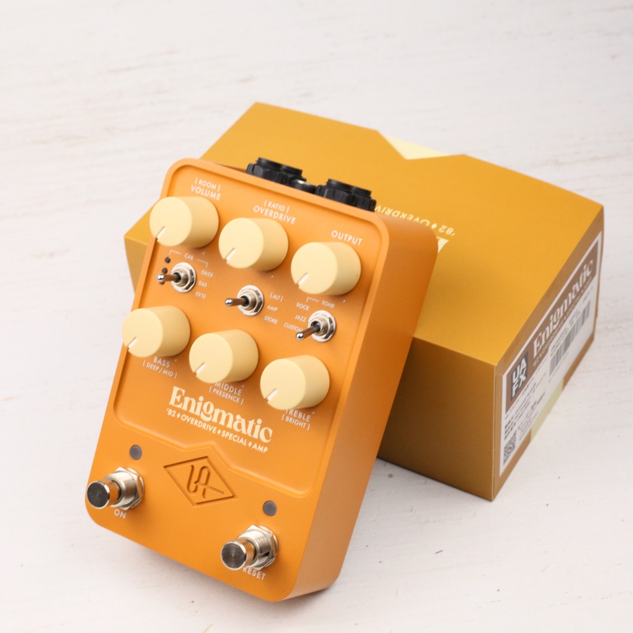 早いもの勝ち【極美品】UAFX Enigmatic '82 Overdrive Universal Audio UAFX Enigmatic 82 Overdrive（中古/送料無料）【楽器