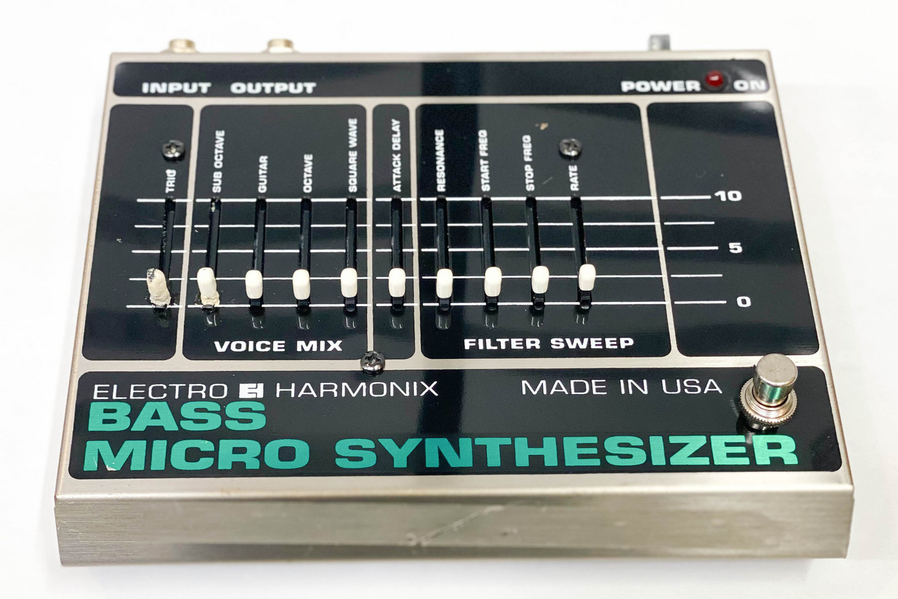 【ジャンク】electro-harmonix bass MICRO SYNTH Electro-Harmonix Bass Micro Synthesizer 【箱ボロ特価】（新品/送料