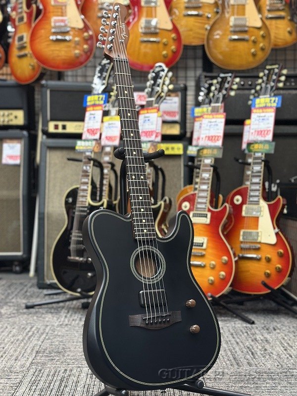 Fender Acoustasonic Standard Telecaster -Black- 2026年製 【2.37kg