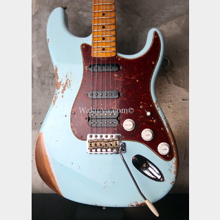 Fender Custom Shop  '62 Stratocaster S-S-H / Sonic Blue / Heavy Relic