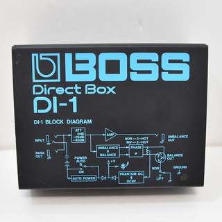 BOSS DI-1 Direct Box 開封未使用美品 BOSS DI-1 ダイレクトボックスDI1 ボス 【 ららぽーと門真店