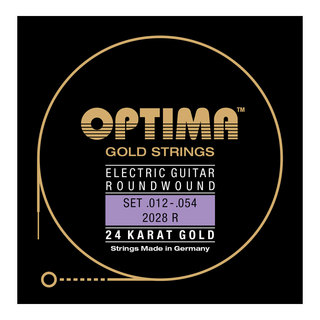OPTIMA 2028.R 24K Gold Strings エレキギター弦