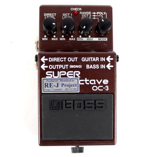 BOSS 【中古】 スーパーオクターブ BOSS OC-3  Super Octave RE-J Project Mod.  ギターエフェクター