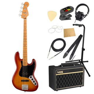 Fenderフェンダー Player Plus Jazz Bass MN Sienna Sunburst エレキベース VOXアンプ付き 入門10点 初心者セット