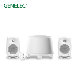 GENELECG Two + F One 2.1ch Home Set (ホワイト) モニタースピーカーサブウーファー お得バンドル
