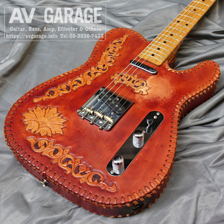 Fender USA American Vintage '52 Telecaster Leather covered Custom 1991年製 