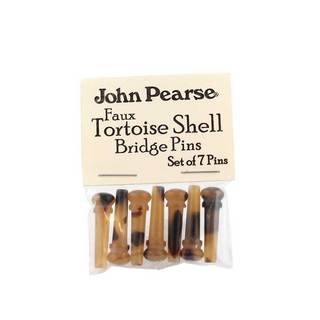 John PearseJP-TSP Faux Tortoise（ベッコウ柄） Shell Bridge Pins ブリッジピン