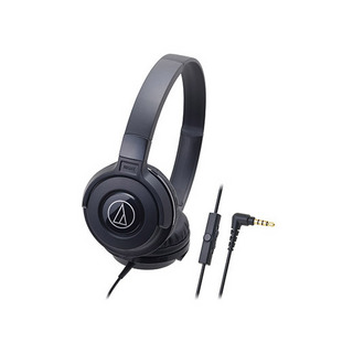 audio-technica ATH-S100iS BK ブラック 密閉型ヘッドホン スマホ用【在庫限り特別価格】