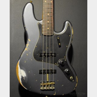 Fender Custom Shop 1961 Jazz Bass Heavy Relic Josefina Pickups -Charcoal Frost Metallic/PHC-【4.13kg】【Custom Order】