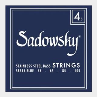 SadowskySBS45 Blue SBS45 Blue Label Bass String Set Stainless Steel 4弦
