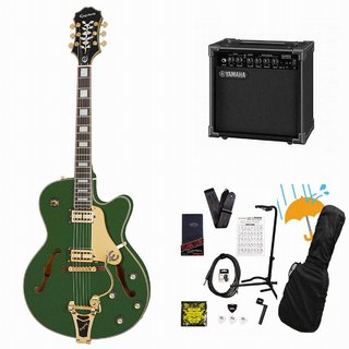 Epiphone Emperor Swingster Forest Green Metallic YAMAHA GA15IIアンプ付属初心者セットR【WEBSHOP】