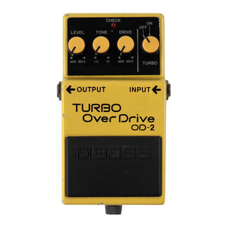 BOSS 【中古】ターボオーバードライブ エフェクター BOSS OD-2 TURBO OverDrive ボス ギターエフェクター