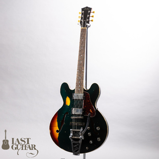 Lasting LES-335MB Multi-layer Heavy aged finish w/ Bigsby British Racing Green