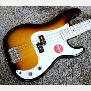 Squier by FenderSonic Precision Bass   2-Color Sunburst / Maple【2023年NEWモデル】