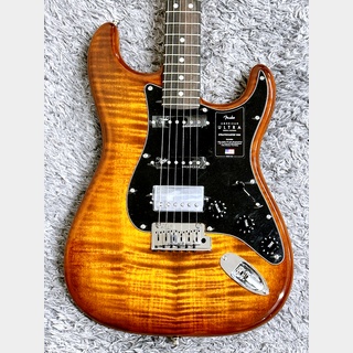 FenderLimited Edition American Ultra Stratocaster HSS Tiger Eye / Ebony【限定モデル】