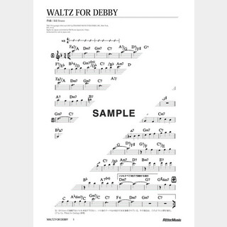 楽譜Waltz For Debby