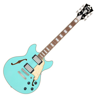 D'Angelico ディアンジェリコ Premier Mini DC Surf Green エレキギター セミアコ