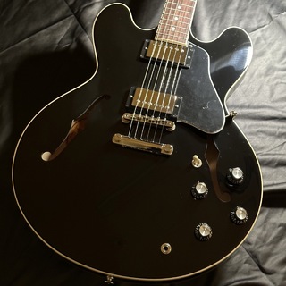 Gibson ES-335 Vintage Ebony Black 【現物画像/傷あり特価/約3.8㎏】