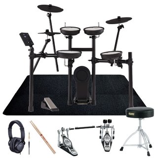 Roland TD-07KV すぐに使えるTAMAツインペダルセット w/ SELVAドラムマット【WEBSHOP】