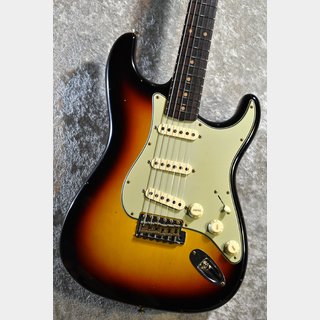 Fender Custom Shop 1960 Stratocaster J.Relic 3-Color Sunburst CZ5777650【漆黒指板、軽量3.45kg】