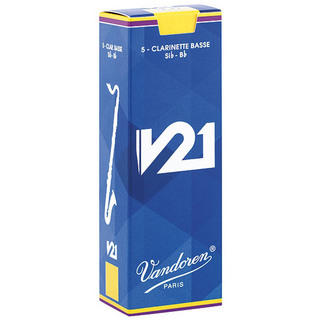 VANDOREN V21 バスクラリネットリード 【硬さ：3】 【5枚入り】