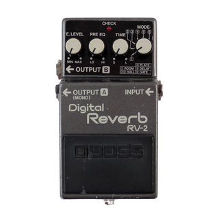 BOSS 【中古】 リバーブ エフェクター BOSS RV-2 Digital Reverb  ギターエフェクター