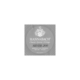 HANNABACHSILVER 200 [Medium Low Tension]
