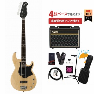 YAMAHABB234 イエローナチュラルサテン(YNS) BB200 Series Broad Bass VOXアンプ付属エレキベース初心者セットR【