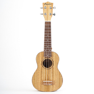 Bamboo Guitars Zebrano Soprano w/EQ ソプラノウクレレ ピックアップ付き エレキウクレレ