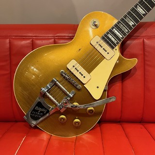 Gibson Custom ShopMurphy Lab 56 Les Paul STD Bigsby Heavy Aged Gold Top Dark Back【御茶ノ水本店 FINEST GUITARS】