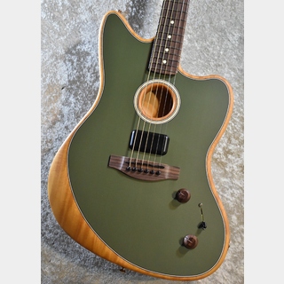 Fender ACOUSTASONIC PLAYER JAZZMASTER Antique Olive #MXA2301976【軽量2.46kg!】