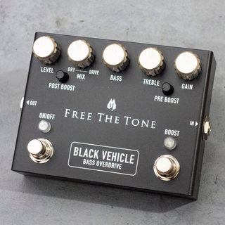 Free The ToneBLACK VEHICLE / BV-1V 【アンプライクなワイドレンジサウンドを実現したベース用ドライブペダル!】