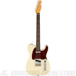Fender American Professional II Telecaster, Rosewood, Olympic White 【小物プレゼント】(ご予約受付中)