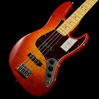 Fender 2024 Collection MIJ Hybrid II Jazz Bass Maple Flame Sunset Orange Transparent 【福岡パルコ店】